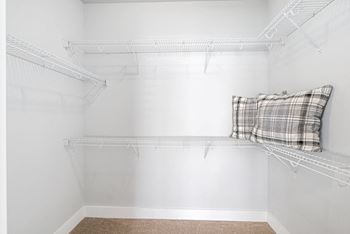 Spacious closet